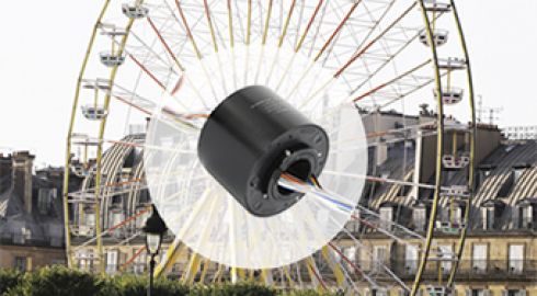晶沛スリップリングはアミューズメント設備への応用