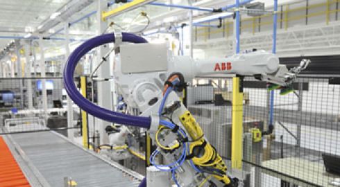 一般的なロボット分類とそれに必要な導電性スリップリング