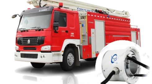 消防車への高防護スリップリングによる消防車の助力、晶沛スリップリングの応用特徴