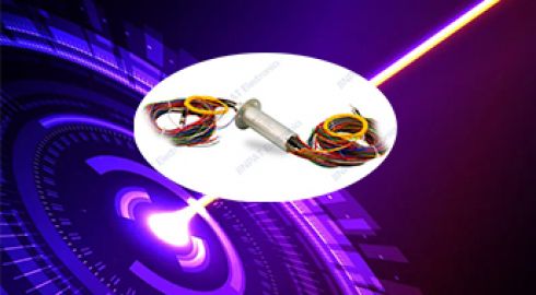 機械レーザレーダにおけるスリップリングの使用