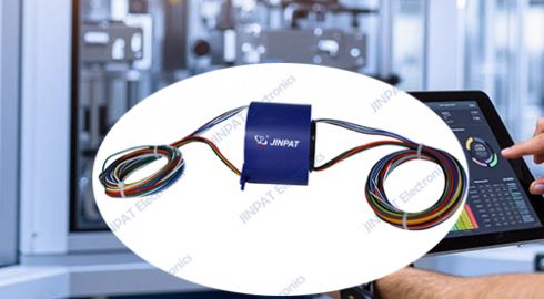 JINPAT中空軸スリップリング｜低コスト・モジュール式で自動化設備に最適