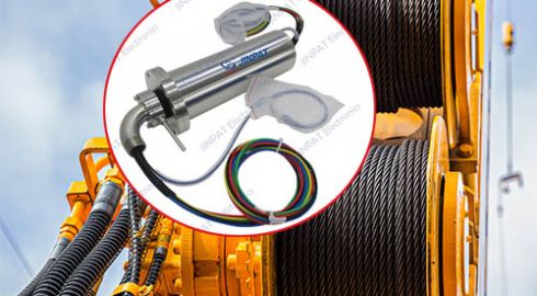 JINPAT光電複合スリップリング｜ウインチ用小型耐食モデル