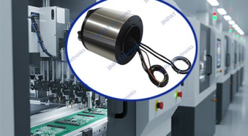 SMT設備の進化を支える：IP54・高耐久中空軸スリップリング