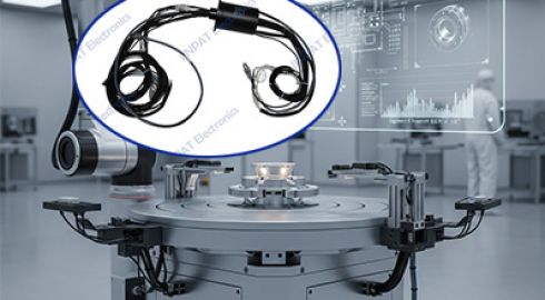 回転テーブルの革新：省スペースとギガビット通信を両立する統合型スリップリング